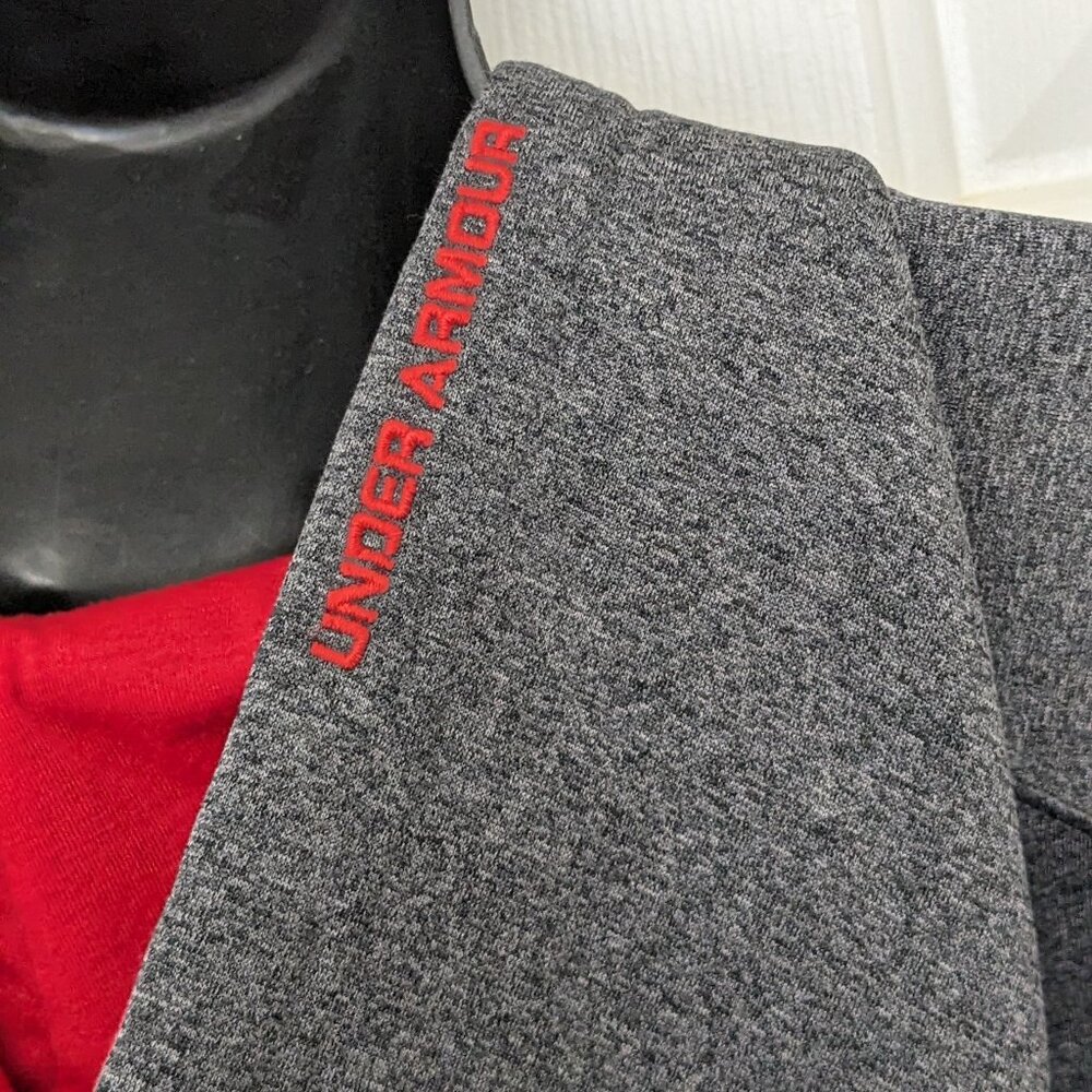 Under Armour Men's UA  Fleece Big Logo Hoodie Size SM Gray - Picture 7 of 9